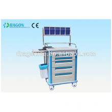 DW-AC218 hôpital linge chariots chariot médical chariot d&#39;hôpital en acier inoxydable chariot chariot pour vente chaude